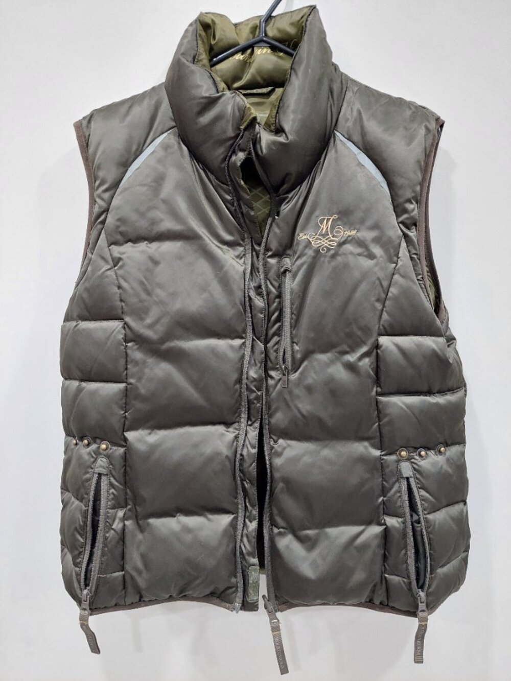 Mountain Horse Women's L Equestrian Riding Isadora Reversible Down Puffer Vest